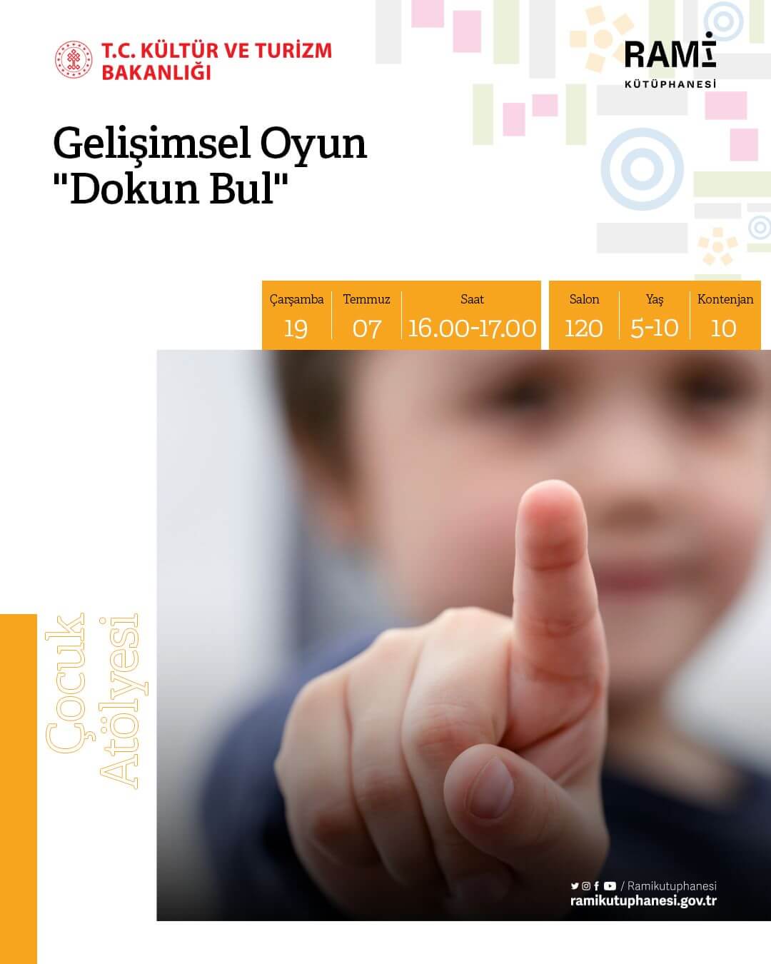 Rami Kütüphanesi - Gelişimsel Oyun: Dokun Bul